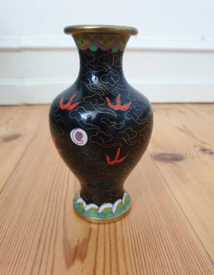 Vase, Vase, cloisonne