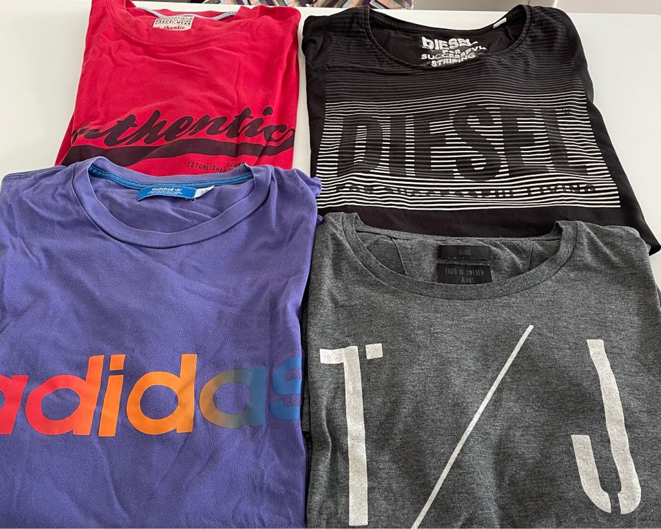 T-shirt, Diesel,Adidas ,Tiger of