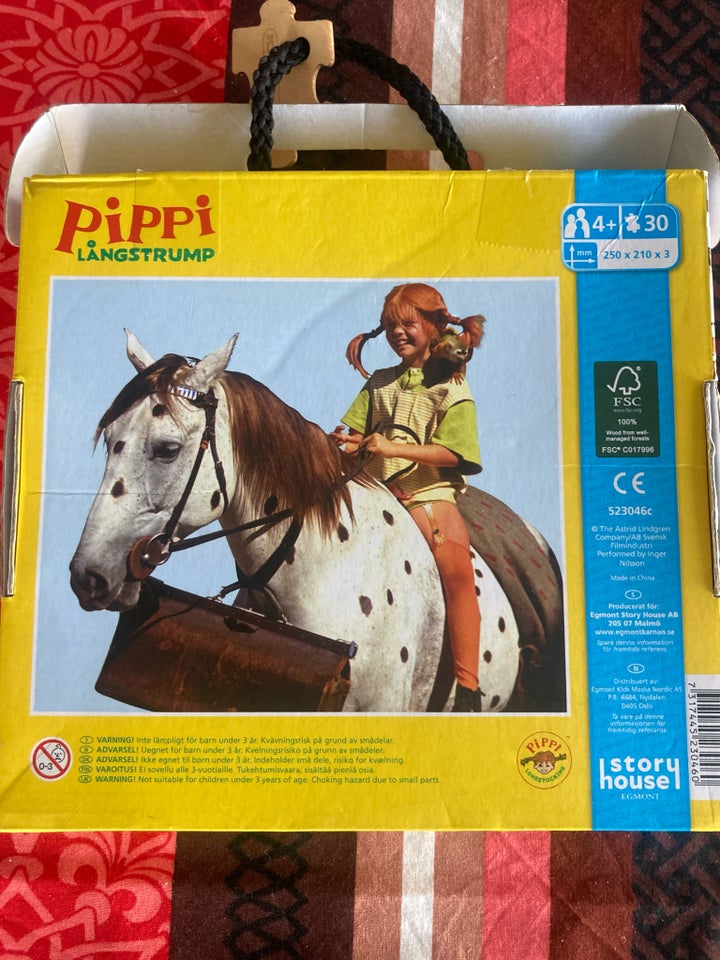 Pippi Långstrump, Puslespil med