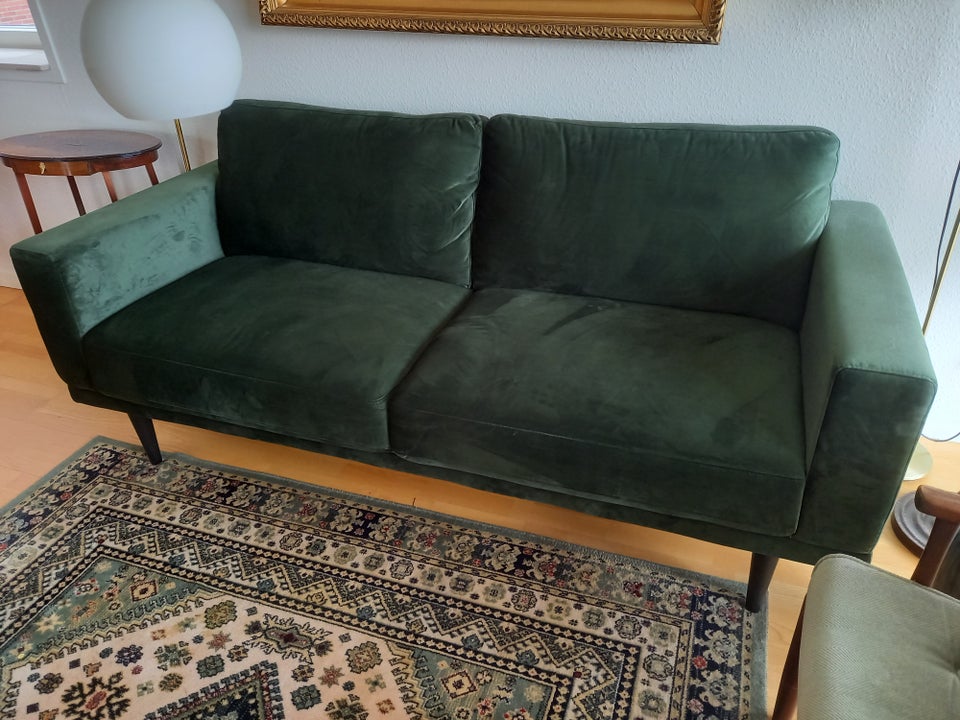 Sofa velour 3 pers