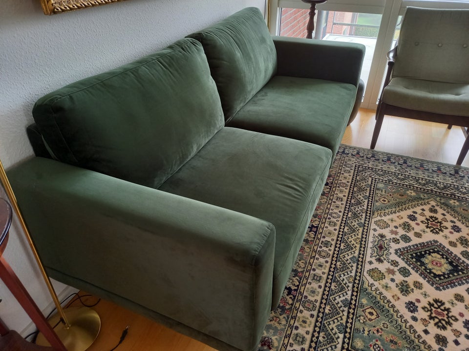 Sofa velour 3 pers