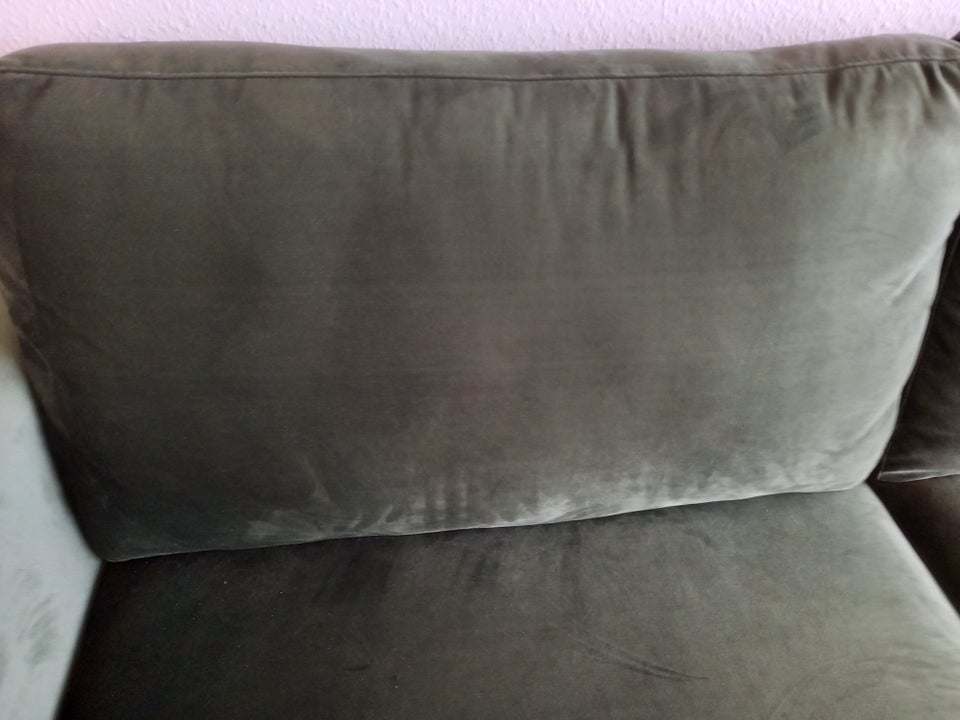 Sofa velour 3 pers