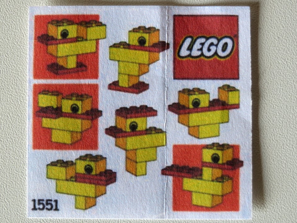 Lego andet, 1551 påskekylling