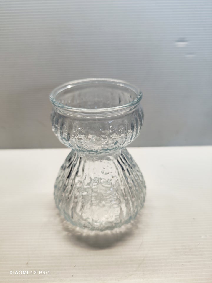 Glas, KEHRA VASE HYACINTGLAS,