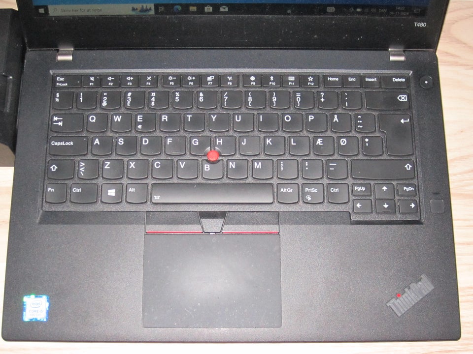 Lenovo ThinkPad T480, 8 GB ram, 256