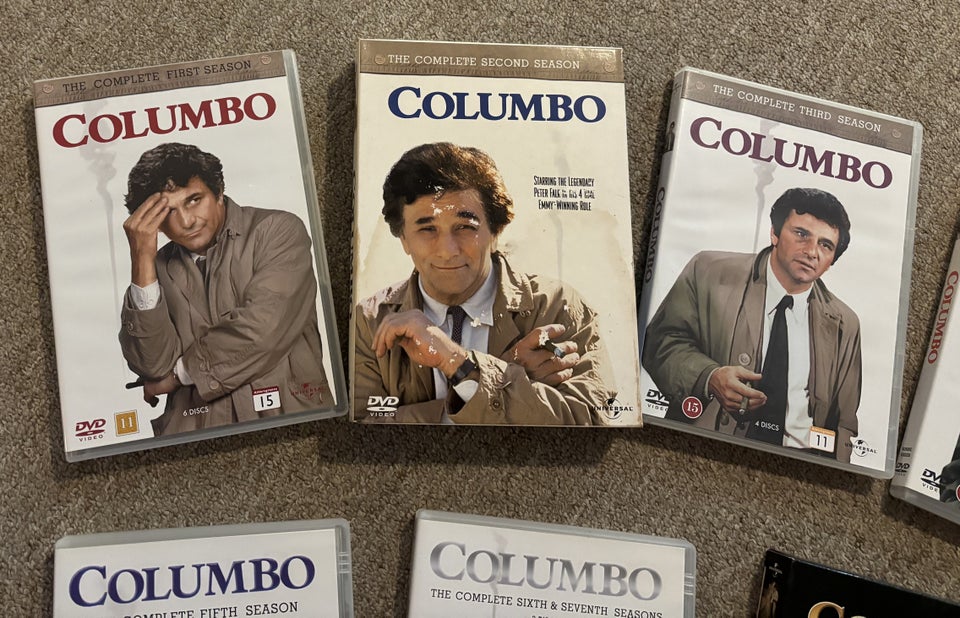 Colombo, DVD, krimi