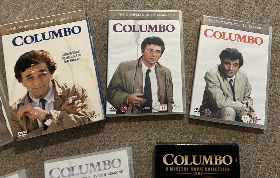 Colombo, DVD, krimi