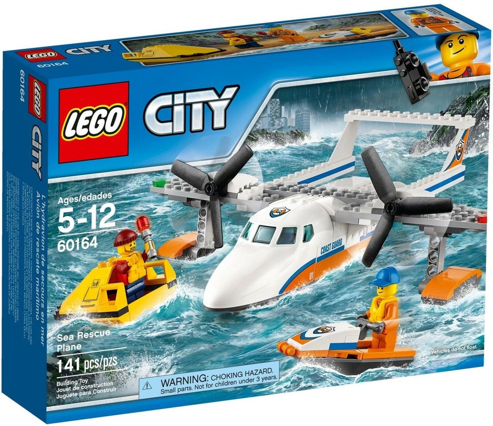 Lego City 60164 Sea Rescue Plane