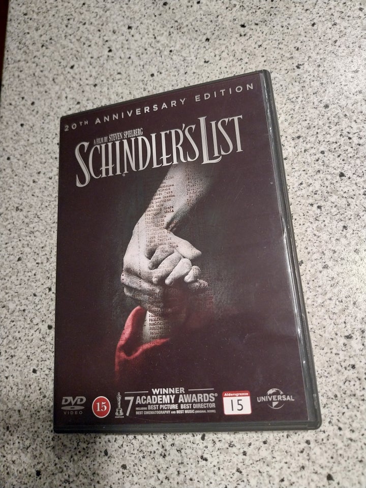 Schindlers List DVD drama