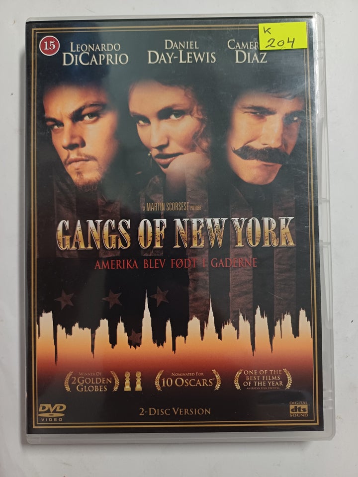 Gangs of New York, DVD, action