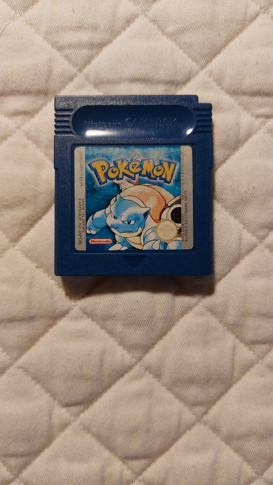 Pokémon Blue Version, Gameboy,