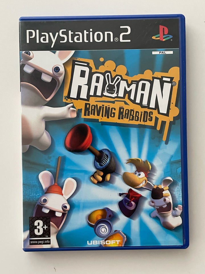 Rayman Raving Rabbids, PS2, action