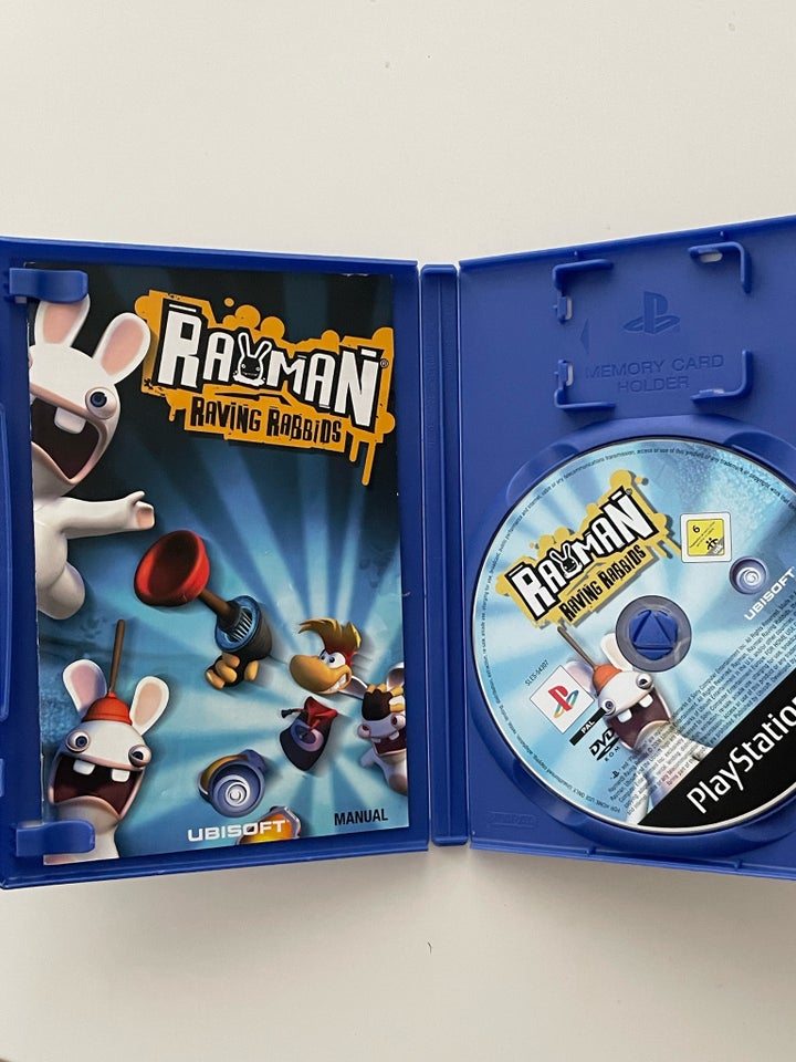 Rayman Raving Rabbids, PS2, action