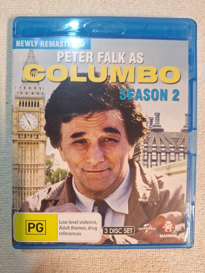 Columbo Sæson 1 og 2, Blu-ray, krimi