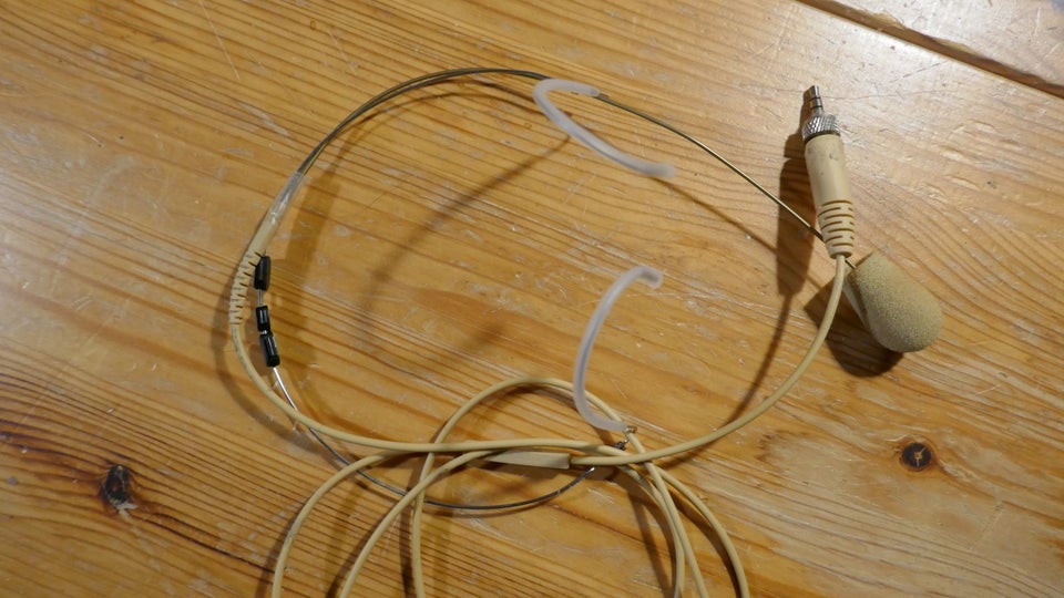 Mikrofon, headset, Sennheiser HSP