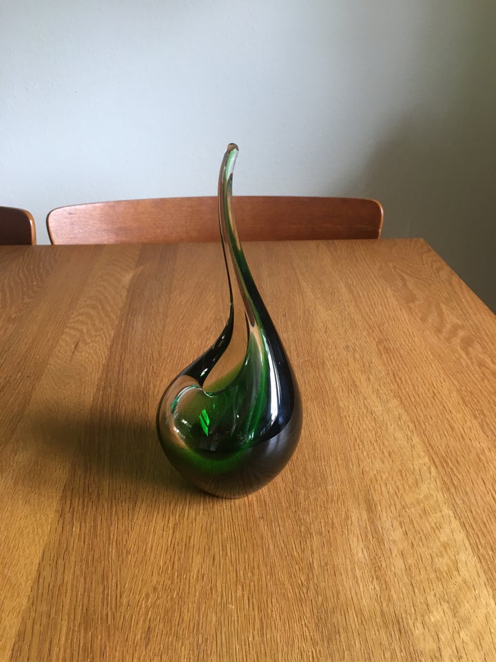 Glas Vase Holmegaard Flamingo