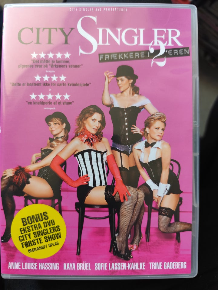 City singler 1 og 2, DVD, stand-up