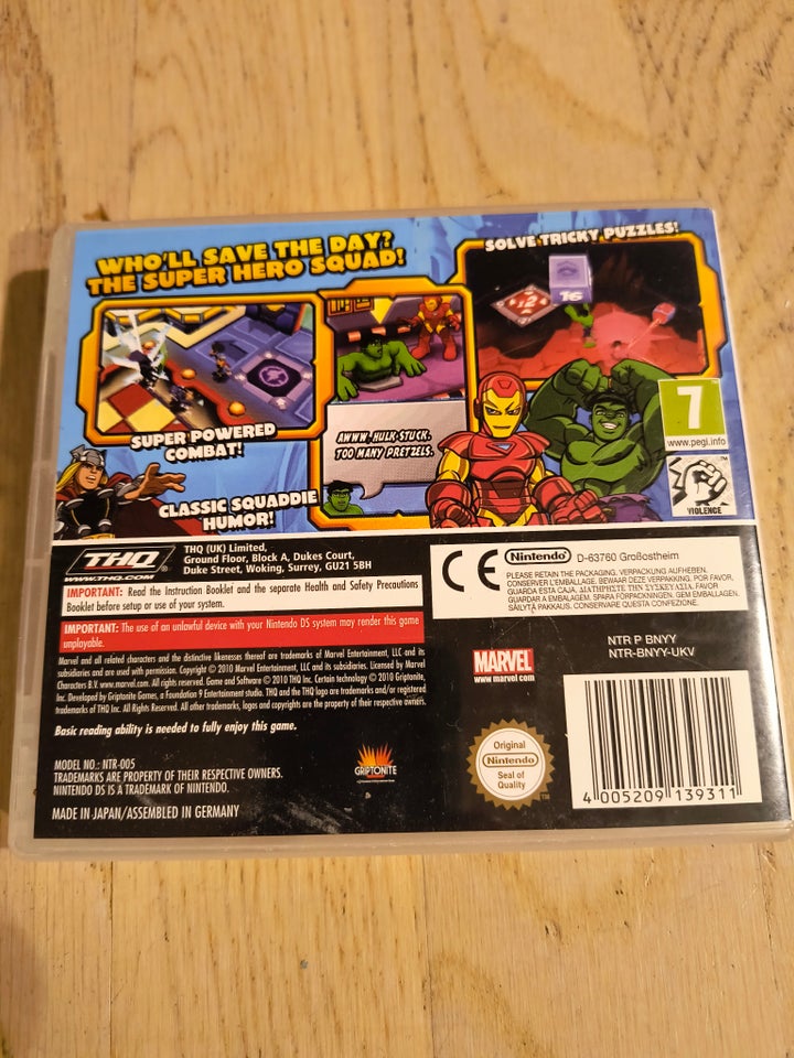 Marvel Super Hero Squad, Nintendo