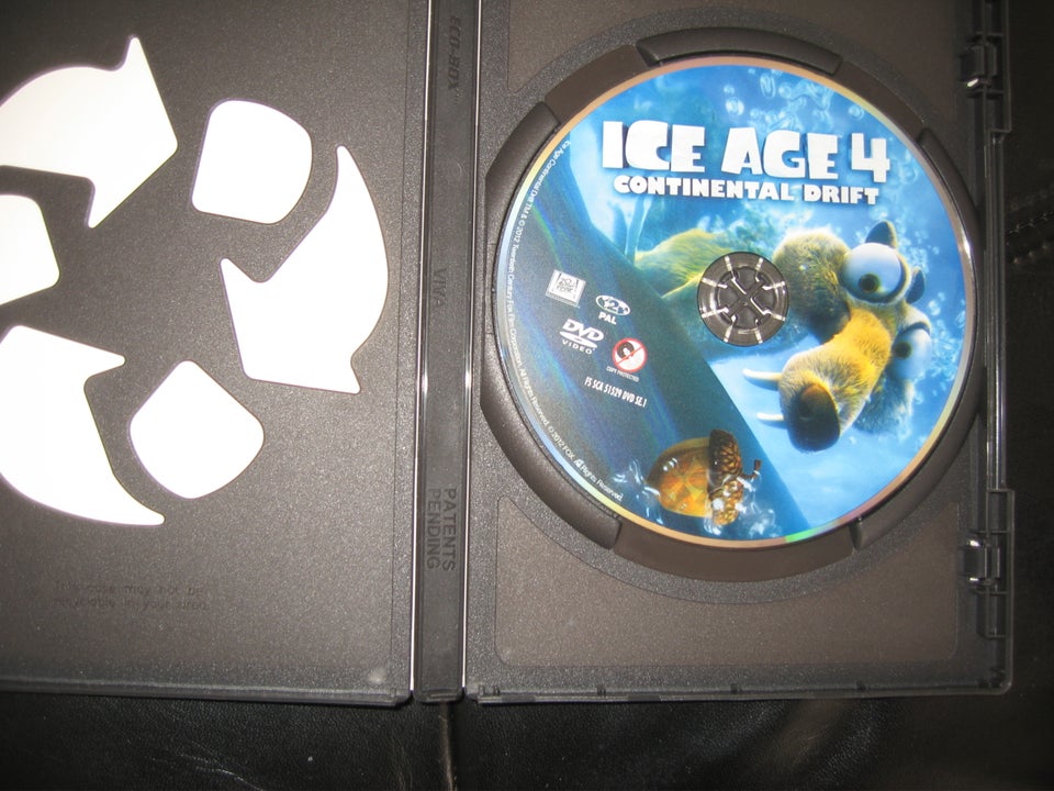 Ice age 4 på gyngende grund, DVD,