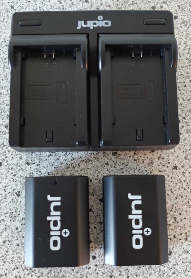 Batterioplader til Sony incl 2