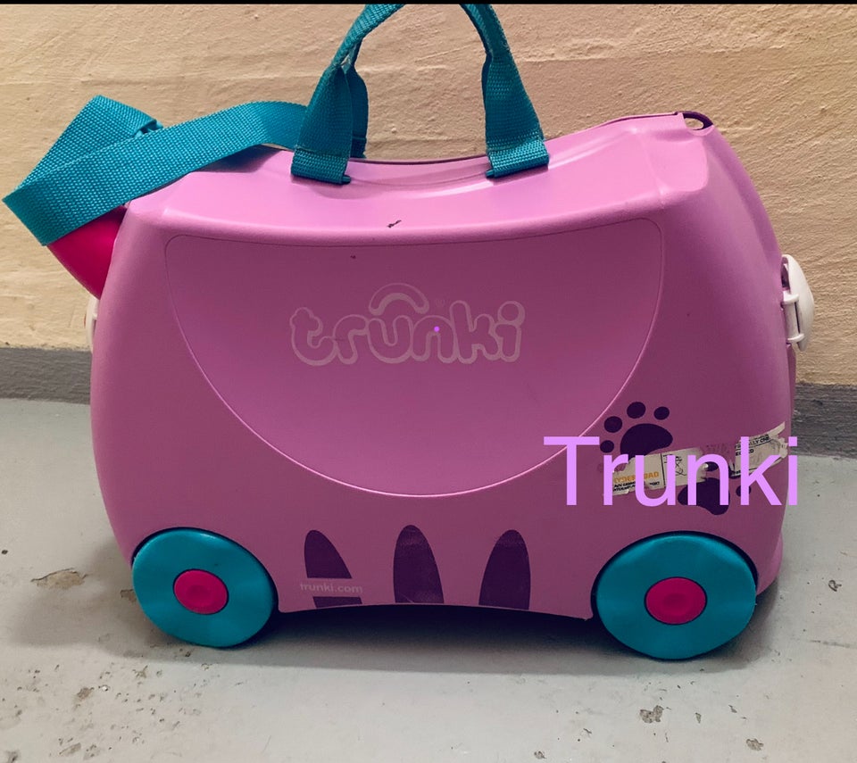 Børnekuffert, trunki, b: 46 l: 21 h: