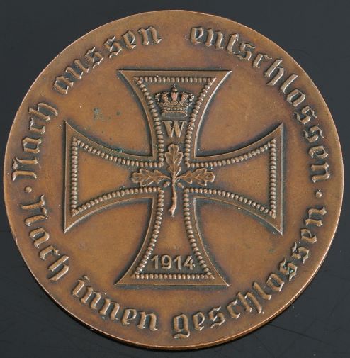 Vesteuropa, medaljer, 1914