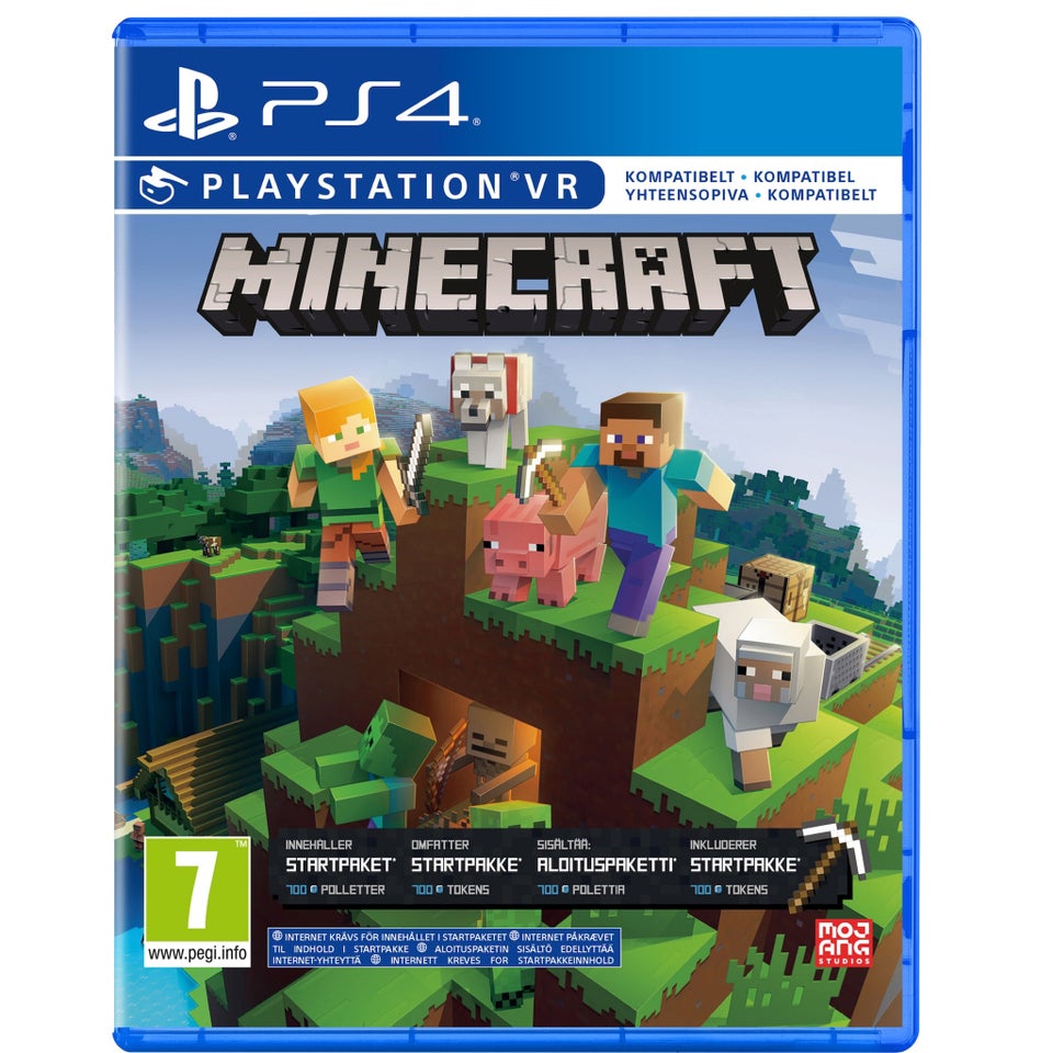 Minecraft, PS4, adventure