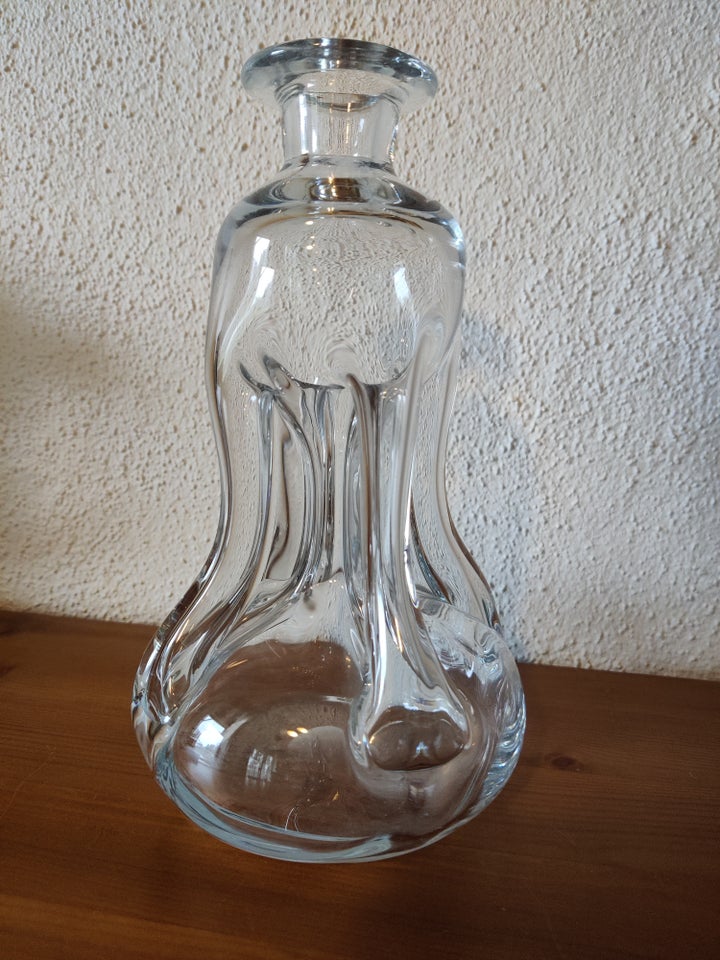 Glas Holmegaard kluk flaske