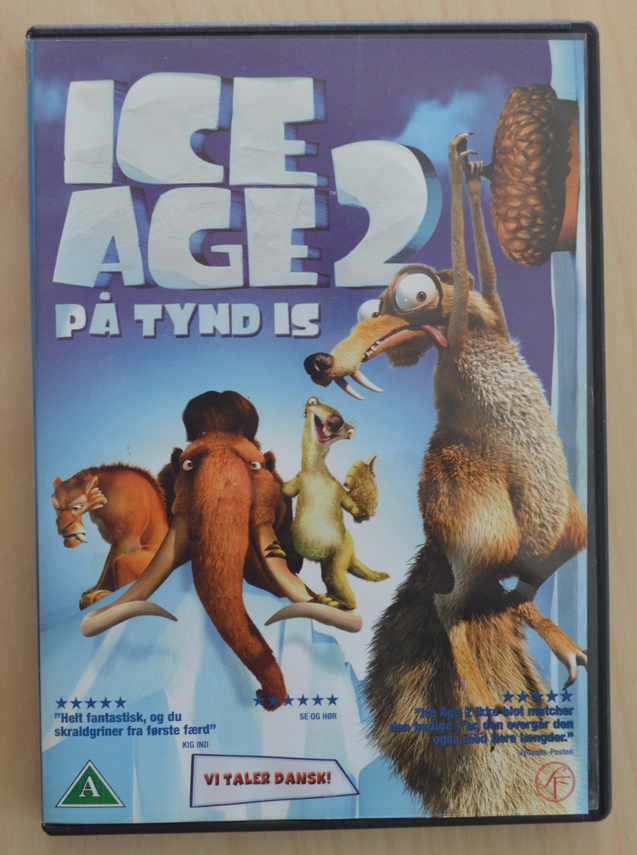 Ice age 2 på tynd is, DVD, animation