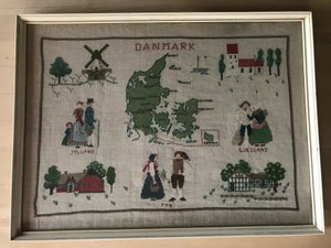 Broderi med Danmark Danmark