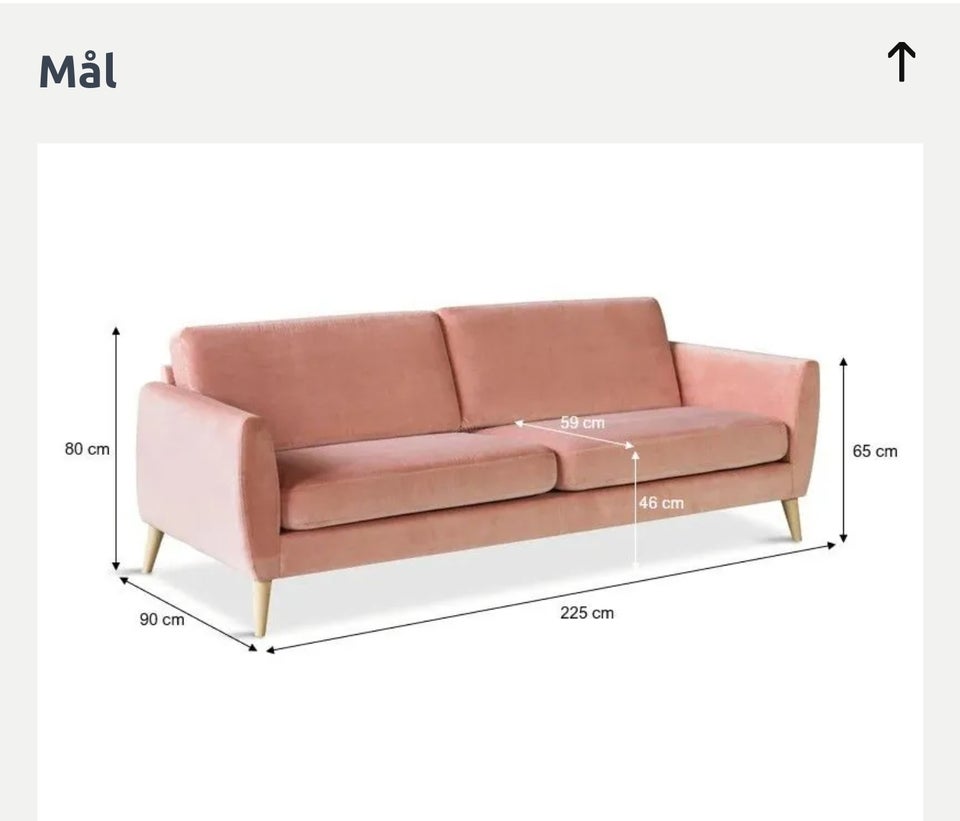 Sofagruppe, stof, Nova modular