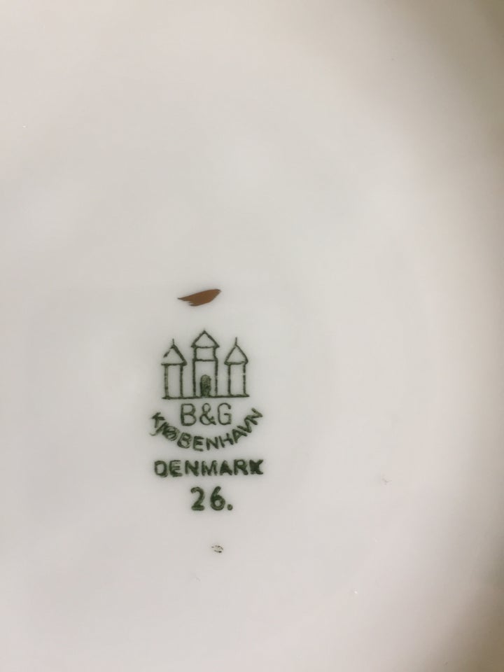 Porcelæn KLITROSE BING OG