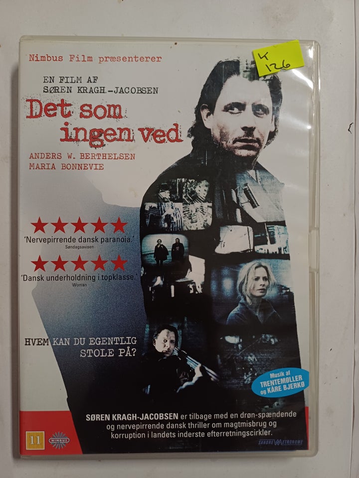 Det som ingen ved, DVD, thriller