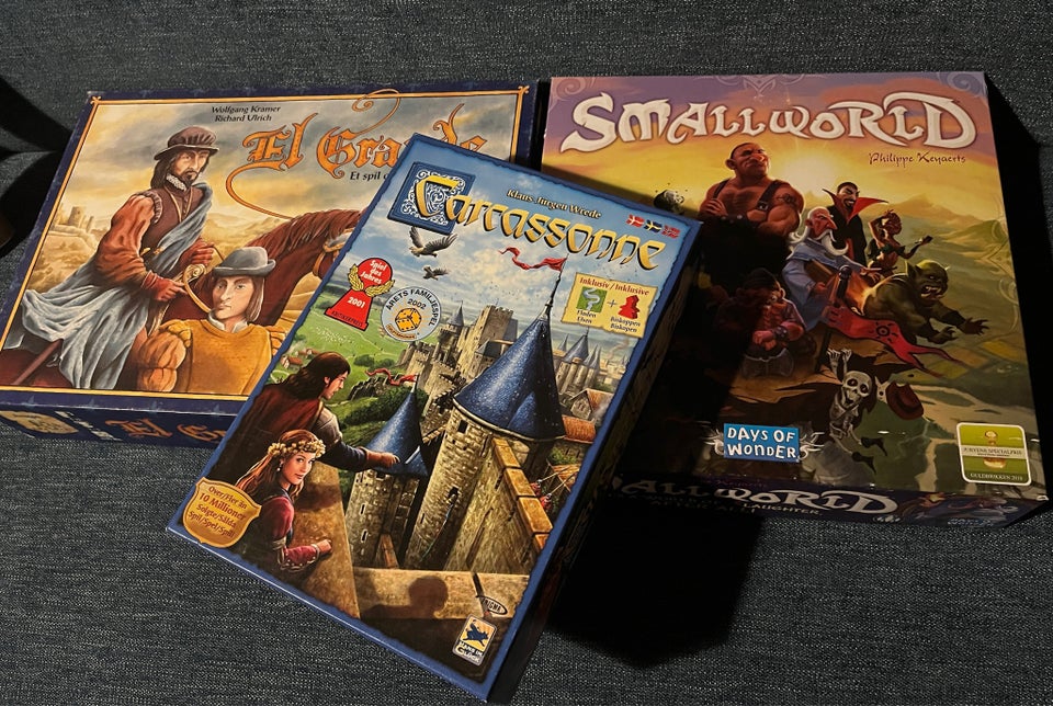 SmallWorld, Carcassonne og El