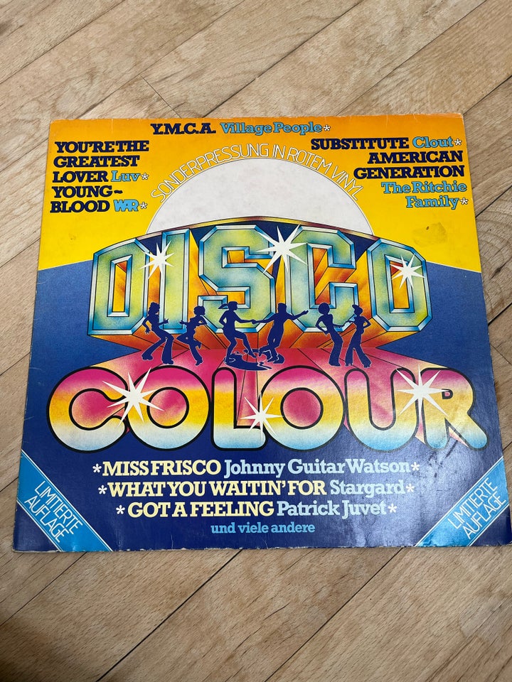 LP, YMCA, Disco Colour