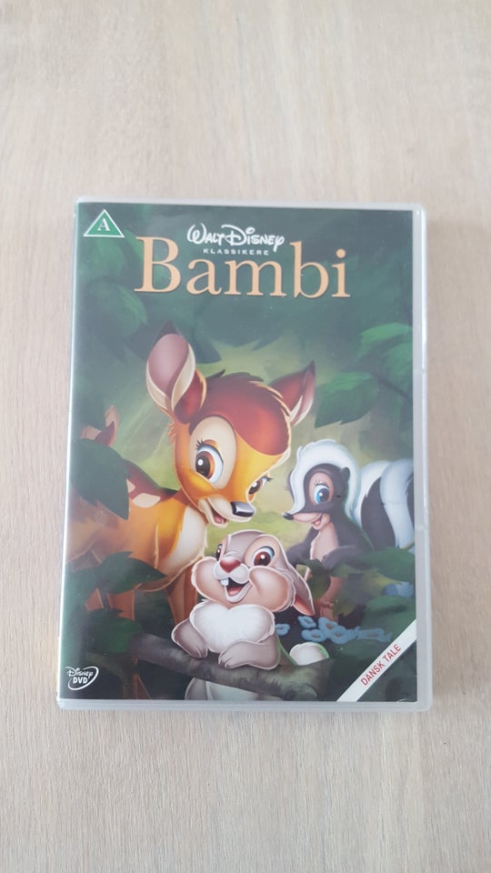 Bambi DVD tegnefilm