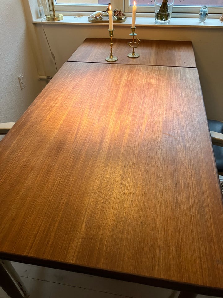 Spisebord, Teak, b: 80 l: 220