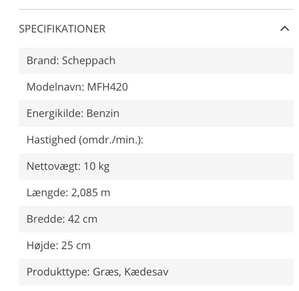 Scheppach 4-i-1 MFH 420  Scheppach