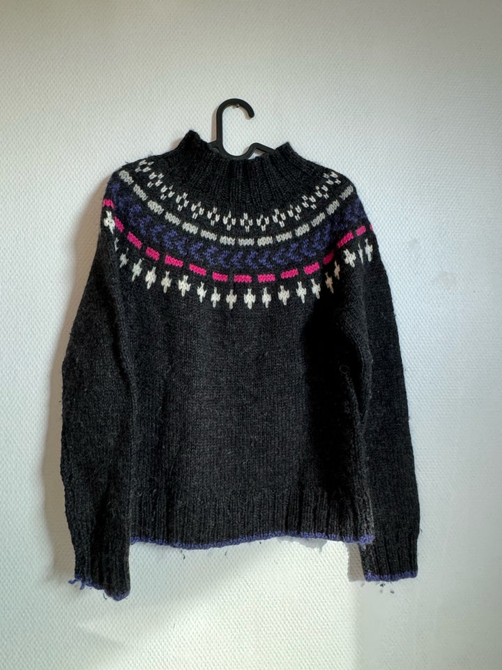 Sweater, Hjemmestrikket sweater,