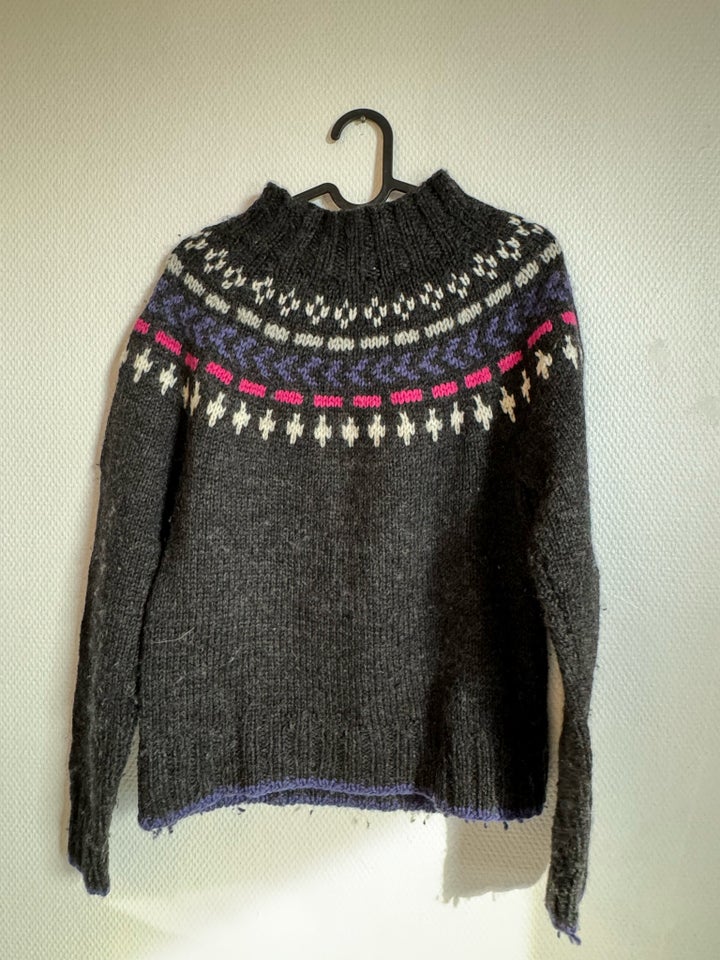 Sweater, Hjemmestrikket sweater,