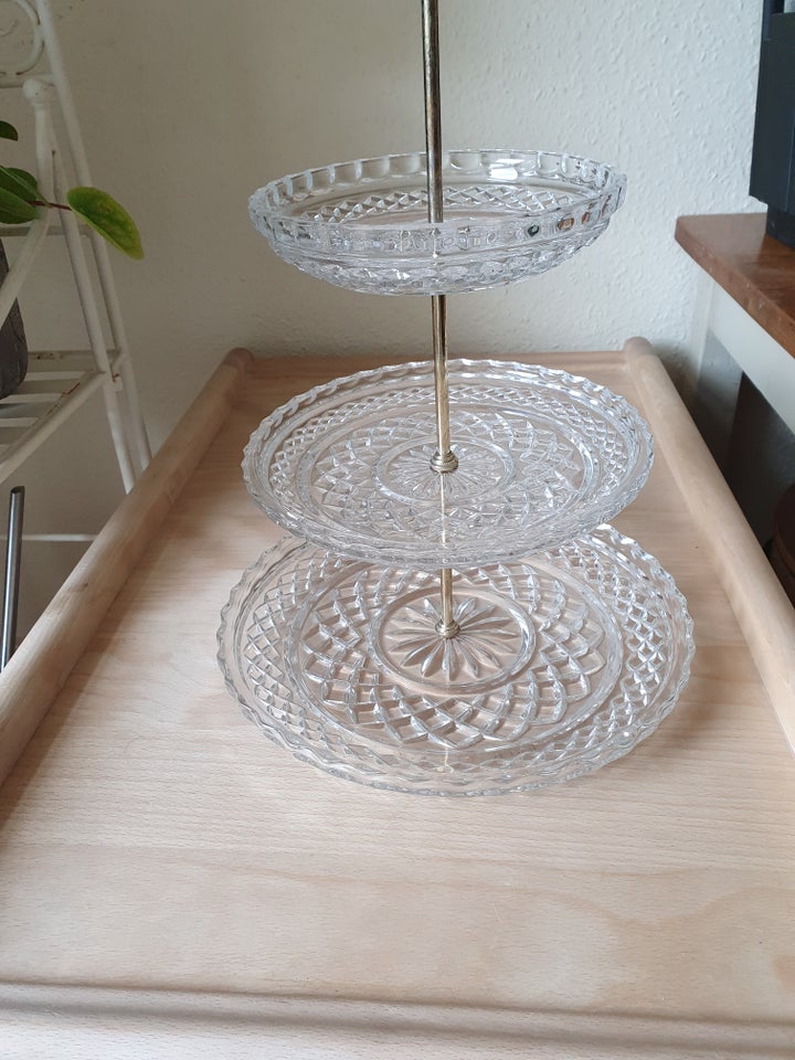 Glas etagere