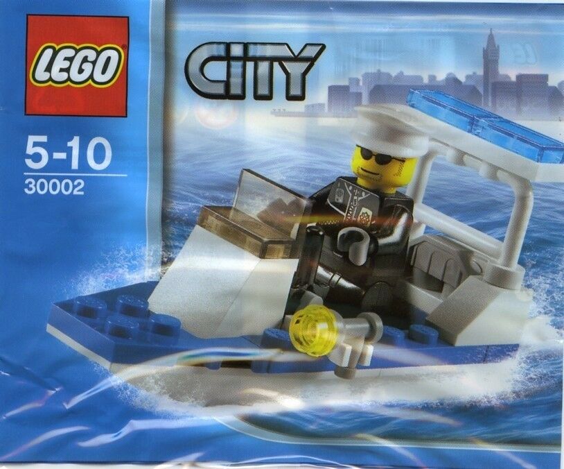 Lego City 30002 Police Boat UÅBNET
