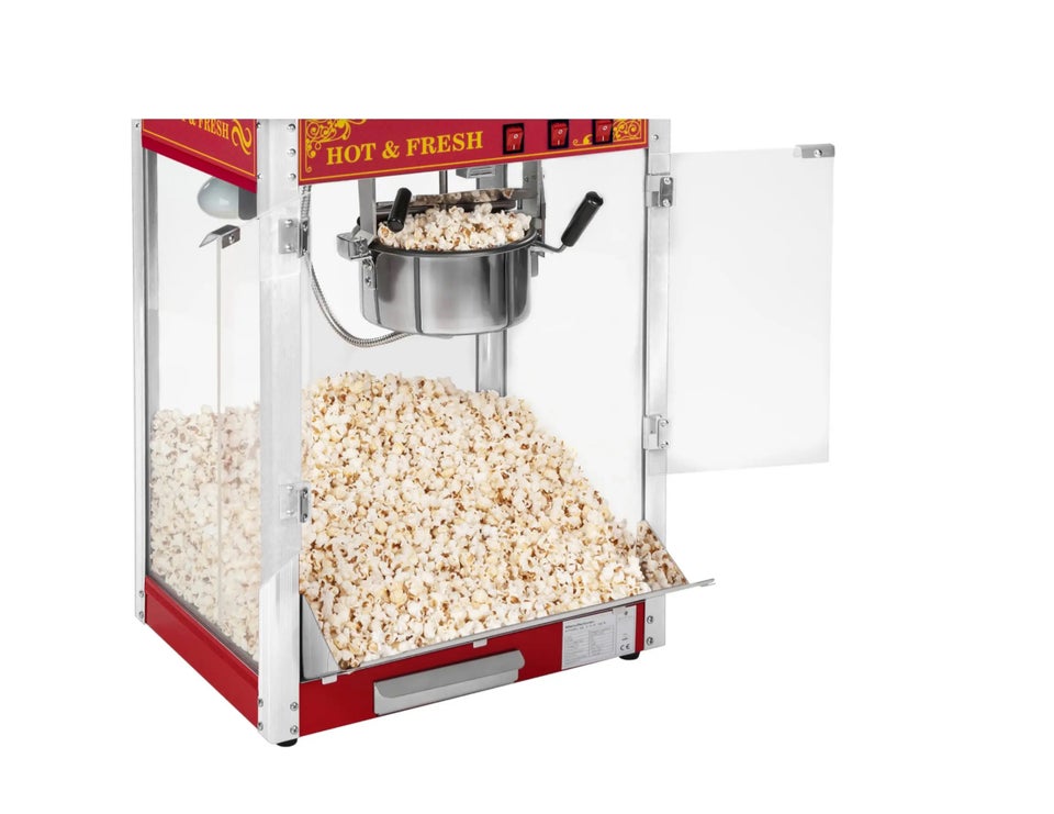 Ny popcornmaskine Den vejer ca. 23