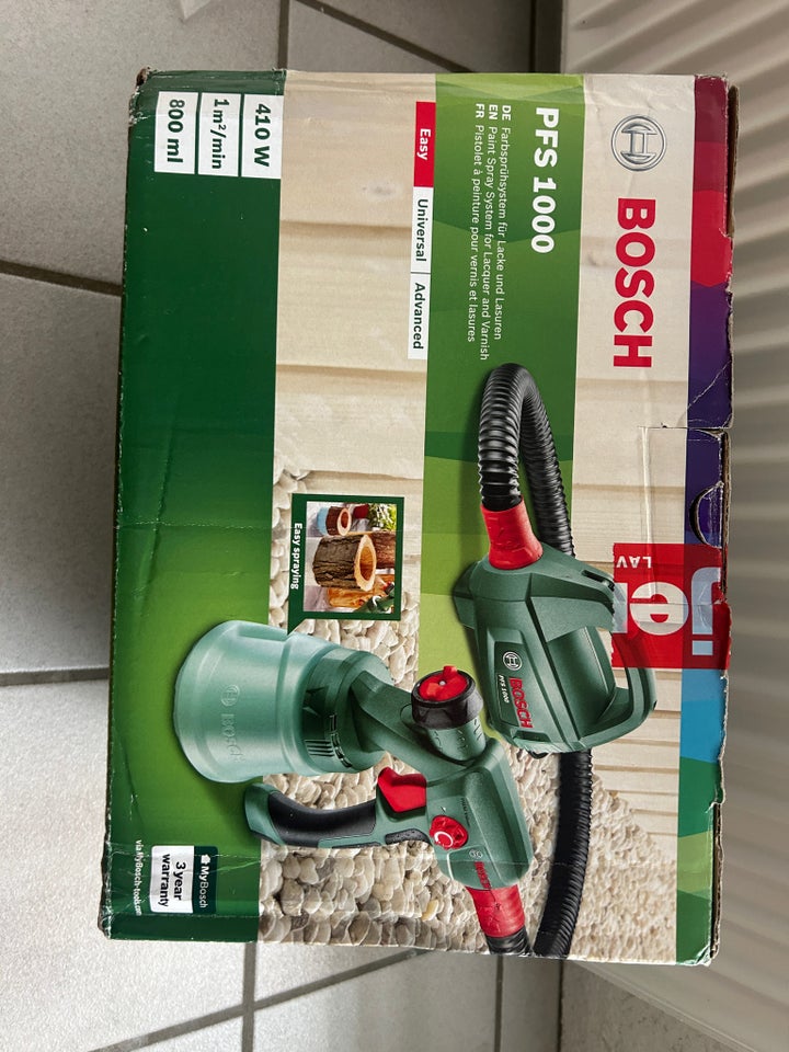 Sprøjtepistol, Bosch PFS 1000