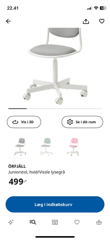 Kontorstol IKEA Örfjäll