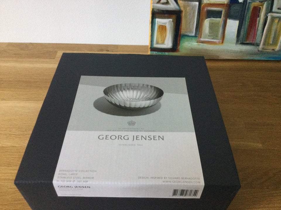 Rustfrit stål Skål Georg Jensen