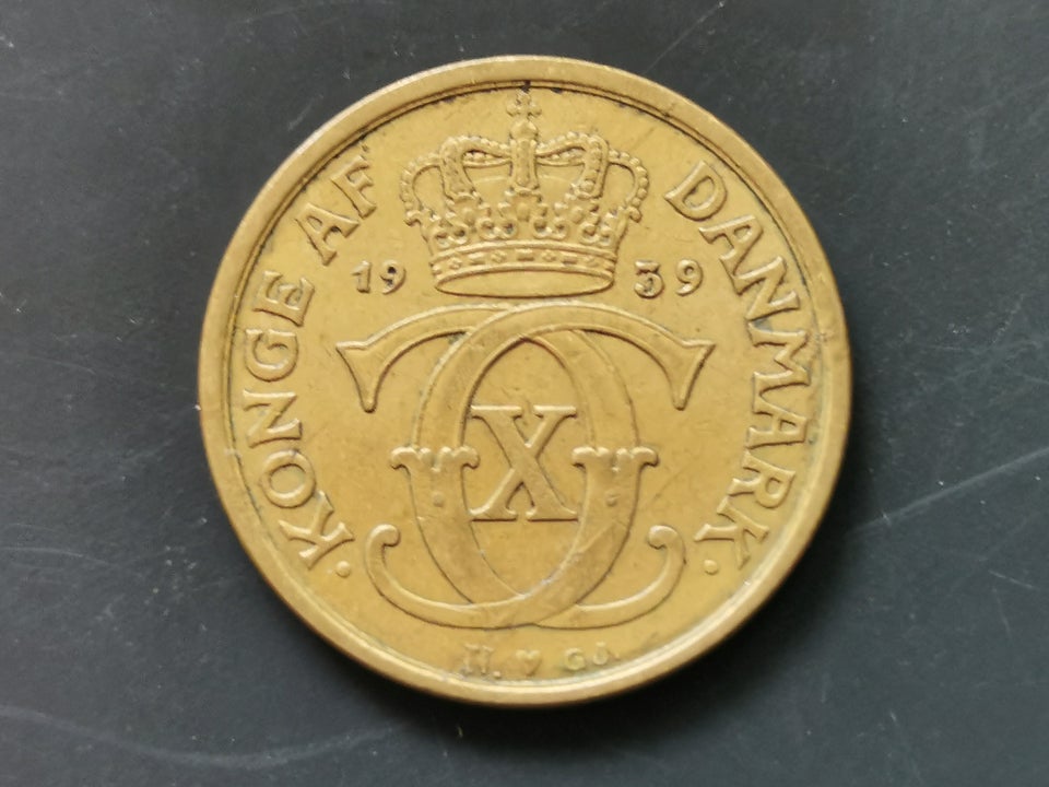 Danmark, mønter, 1/2 krone