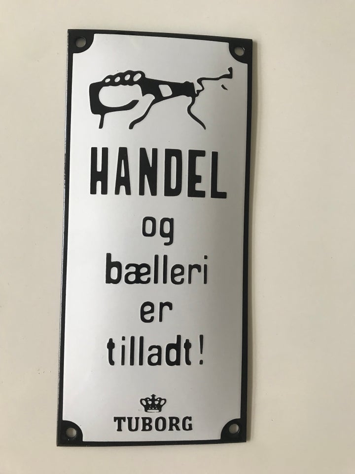 Skilte, Emalje