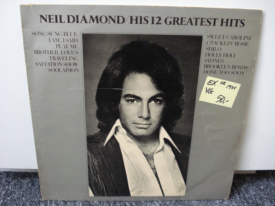 LP, Neil Diamond, His 12 Greatest