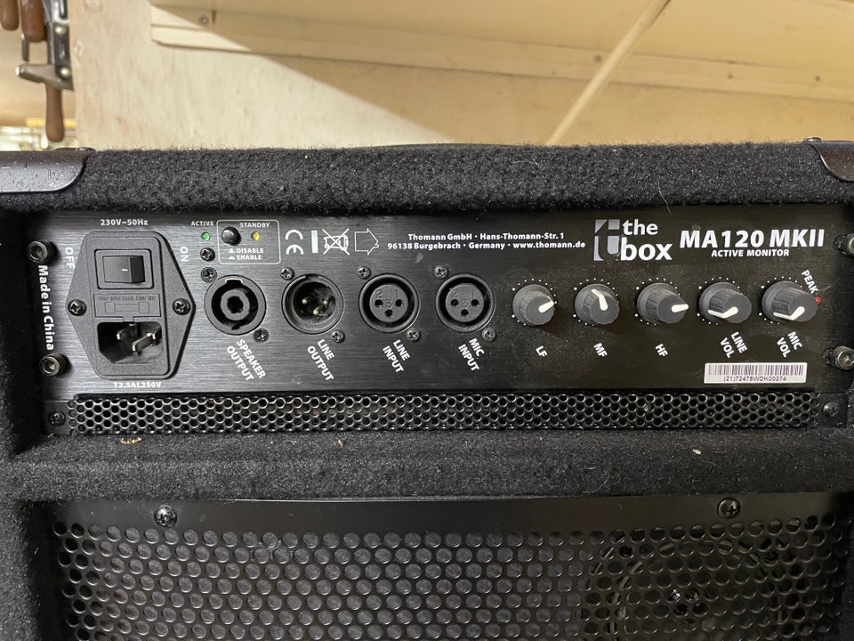 monitor, The box MA120 MKII